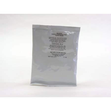 Sauer Sauer Ranch Dressing Mix 3.12 oz. Pouch, PK38 09068